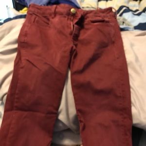 Maroon pants